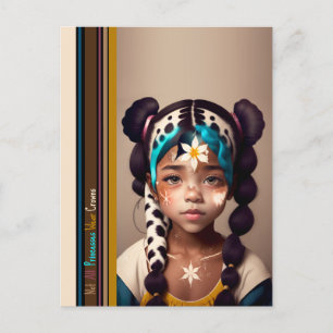 Carte Postale Toutes les Princesses ne portent pas de couronnes 