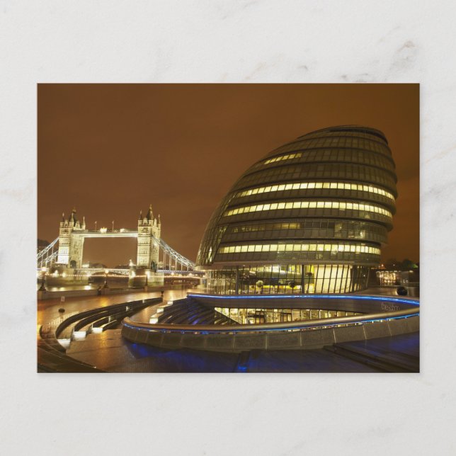 Carte Postale Tower Bridge, et Greater London Authority (Devant)
