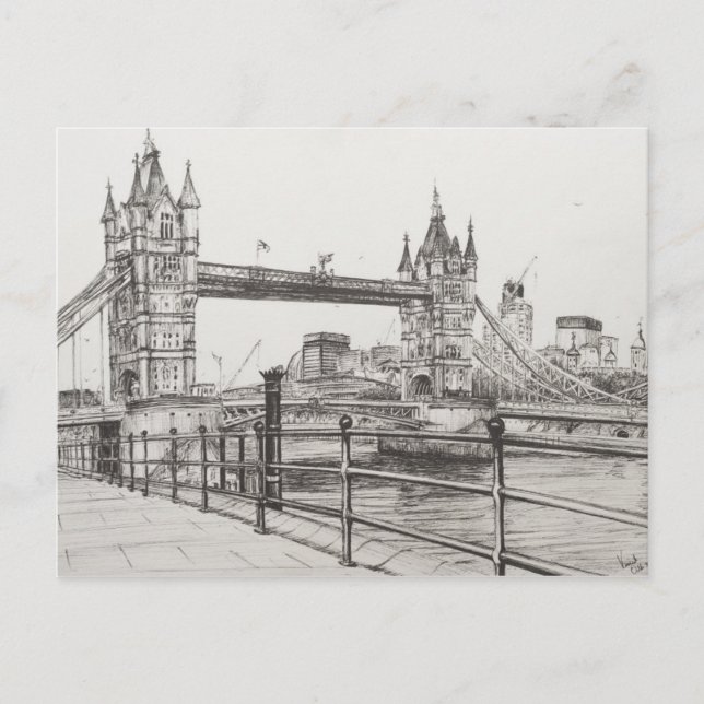 Carte Postale Tower Bridge Londres 2006 (Devant)