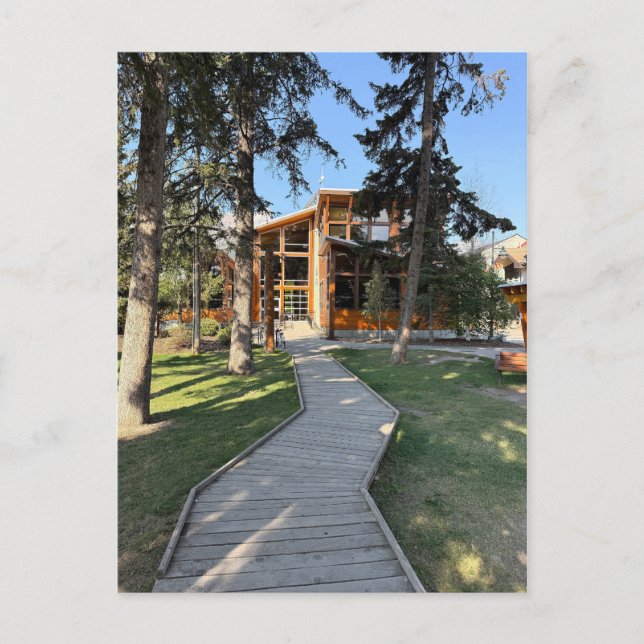 Carte Postale Town of Canmore in Alberta Canada (Devant)