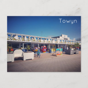 Carte Postale Towyn, Pays de Galles du Nord