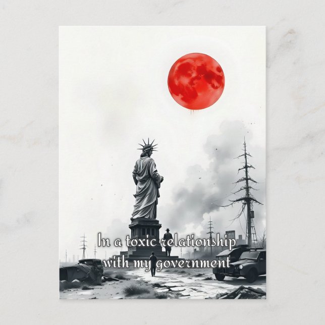 Carte Postale Toxique (Devant)