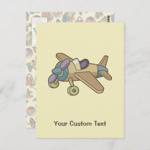 Carte Postale Toy Avion