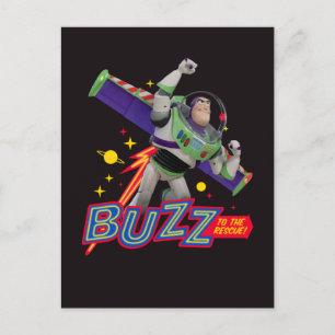 Carte Postale Toy Story 4 Buzz À La Secourt !