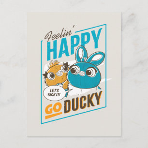 Carte Postale Toy Story 4   Senti Bonne Humeur Coin-Coin