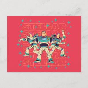 Carte Postale Toy Story Buzz Lightyear "STELLAIRE"