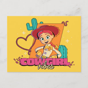Carte Postale Toy Story Jessie "Vibes de Cowgirl"