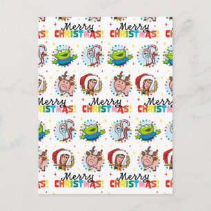 Carte Postale Toy Story Modèle de Joyeux Noël