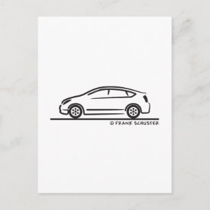 Carte Postale Toyota Prius