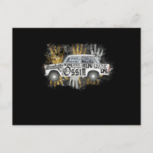 Carte Postale Trabant Pappe