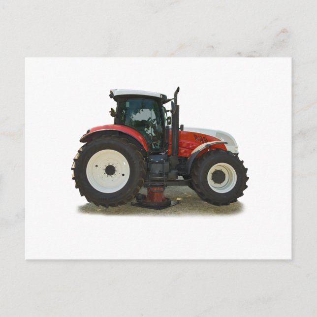 Carte Postale tracteur (Devant)