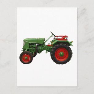 Carte Postale Tracteur