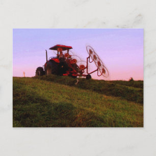 Carte Postale tracteur