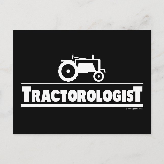 Carte Postale Tractorologue - Tracteur (Devant)