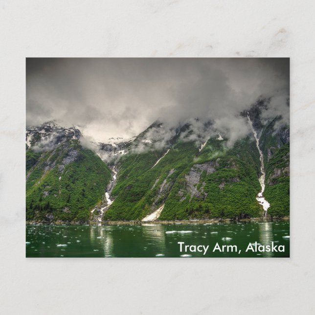 Carte Postale Tracy Arm, Alaska (Devant)