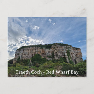 Carte Postale Traeth Coch - Red Wharf Bay