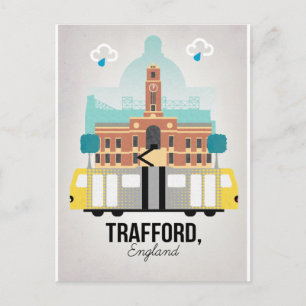 CARTE POSTALE TRAFFORD, MANCHESTER
