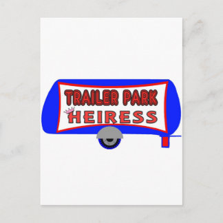 Carte Postale Trailer Park Heiress