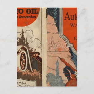 Carte Postale Trails automobiles de Washington, Oregon