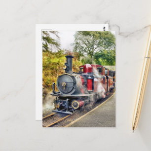 CARTE POSTALE TRAIN À VAPEUR