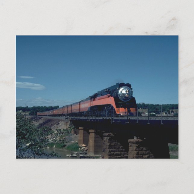 Carte Postale Train "Daylight" SP, dirigé par 4-8-4 (Devant)