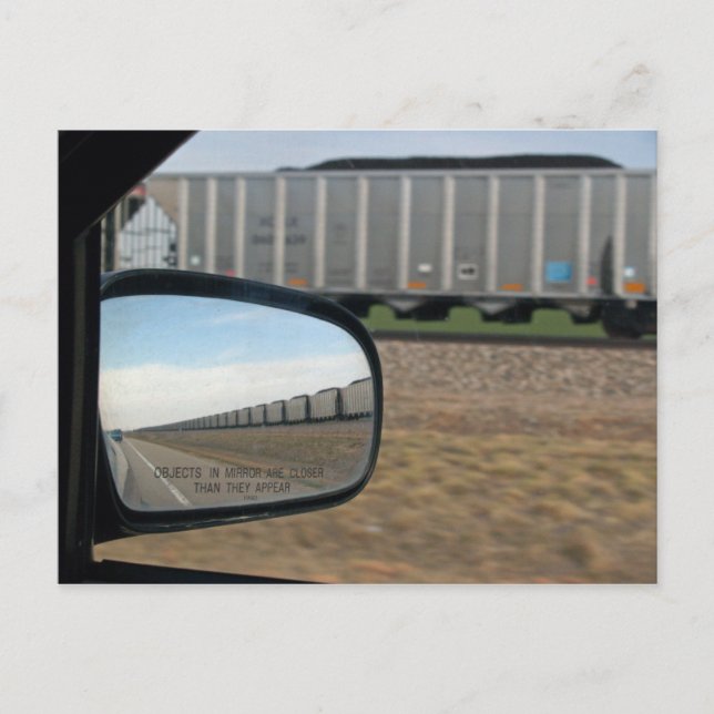CARTE POSTALE TRAIN DE CHARBON (Devant)