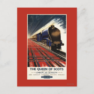 Carte Postale Train de la Reine des Écossais Pullman