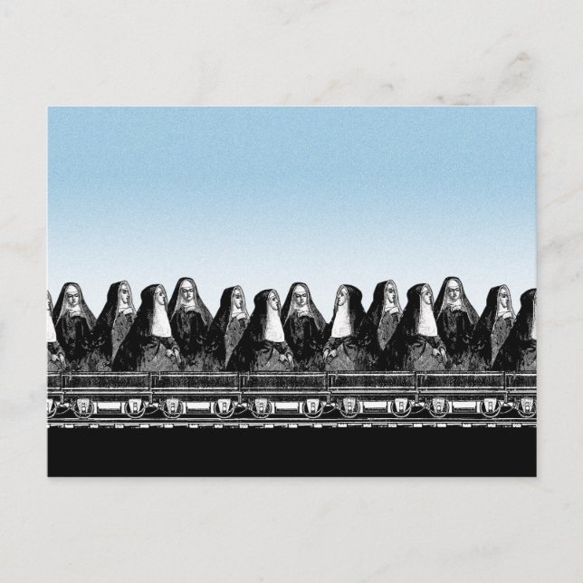 Carte Postale Train de Nun (Devant)