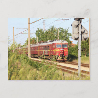 Carte Postale Train de voyageurs bulgare