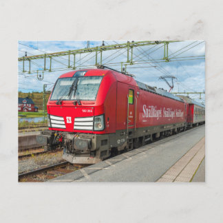 Carte Postale Train d'express suédois à Storlien.