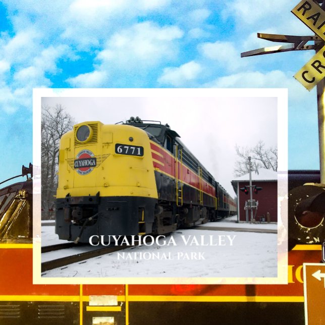Carte Postale Train du Cuyahoga Valley Scenic Railroad Peninsula (Créateur téléchargé)