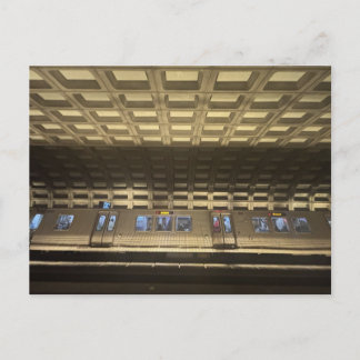 Carte Postale Train du métro de Washington