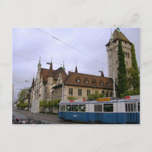 Carte Postale Train en Suisse