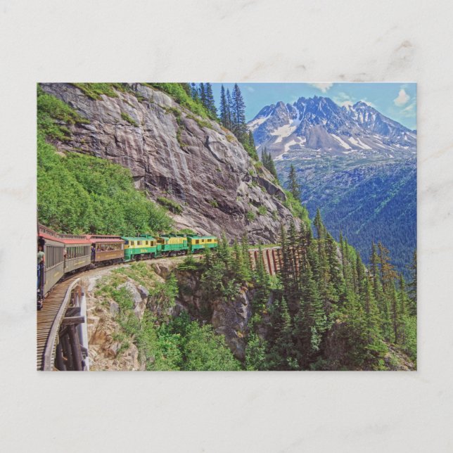 Carte Postale Train historique du Yukon, Canada (Devant)