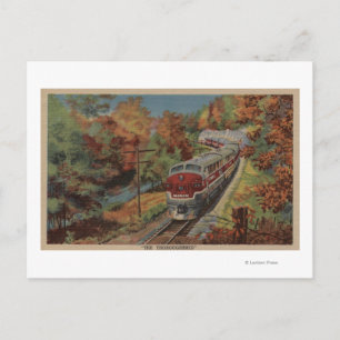 Carte Postale Train Le Thoroughbred, Monon