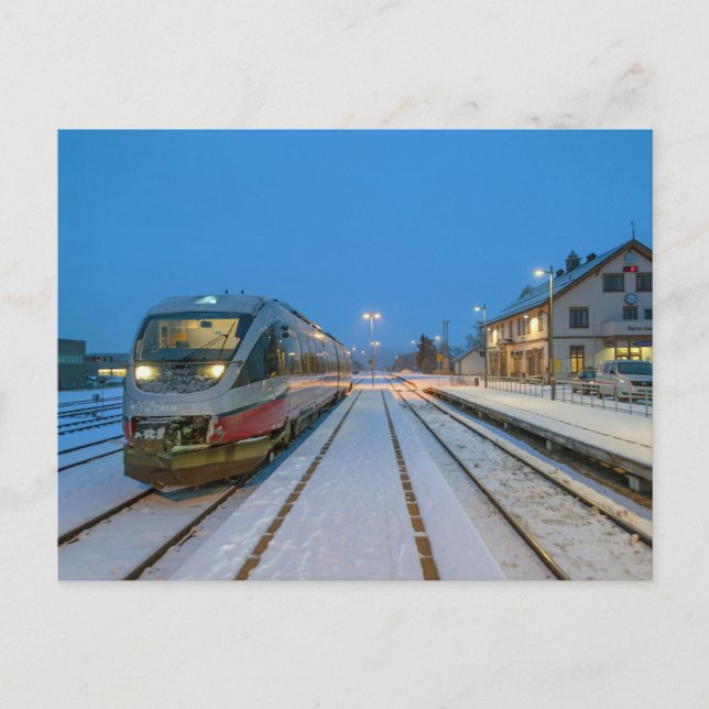 Carte Postale Train norvégien BM 93 - 06 (Devant)