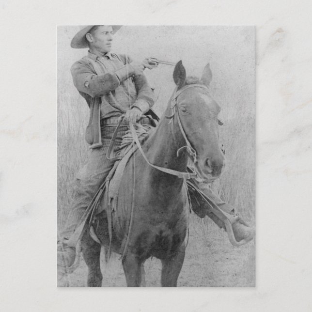 Carte Postale Train Robber Will "Dixon" Roberts (Devant)