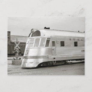 Carte Postale Train simplifié Zephyr, 1939