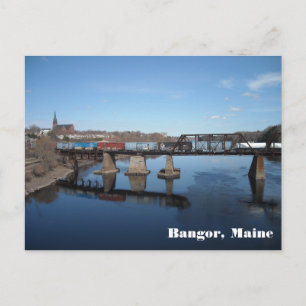 Carte Postale Train sur le Penobscot