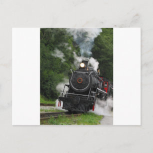 Carte Postale train vapeur rail train rail rail rail rail rail r