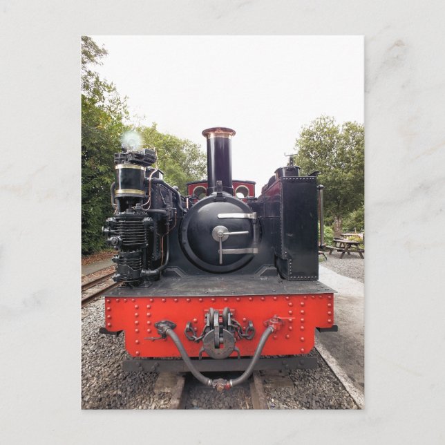 CARTE POSTALE TRAINS À VAPEUR (Devant)