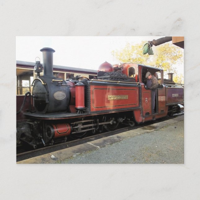 CARTE POSTALE TRAINS À VAPEUR (Devant)