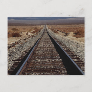 Carte Postale Trains, Mojave Desert, Californie, États-Unis