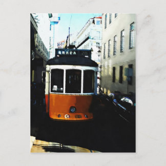 Carte Postale Tram de Lisbonne