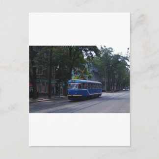 Carte Postale Tram en Ukraine