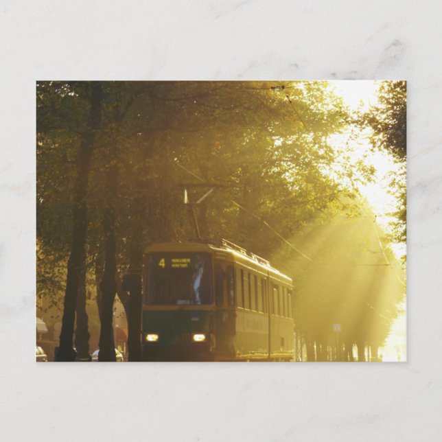 Carte Postale Tramway (Devant)