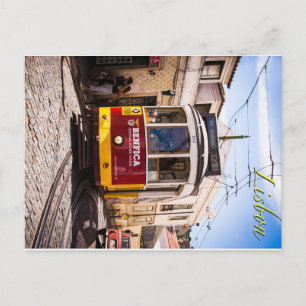 Carte Postale Tramway de Lisbonne