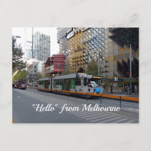 Carte Postale Tramway de Melbourne