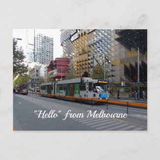 Carte Postale Tramway de Melbourne