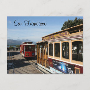 Carte Postale tramway de san francisco